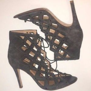 Authentic Joie Cayla Lace Up Heels